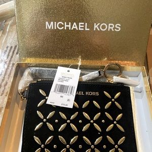 Michael Kors credit card holder wristlet. New without tags.